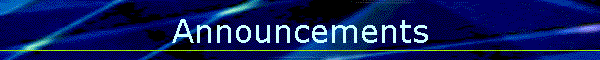Announcements